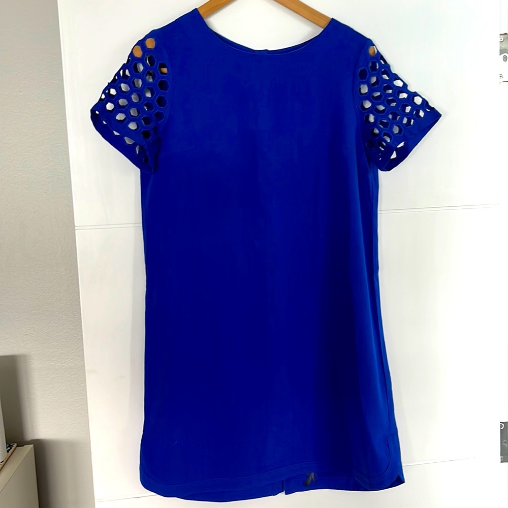 Beautiful vibrant blue dress